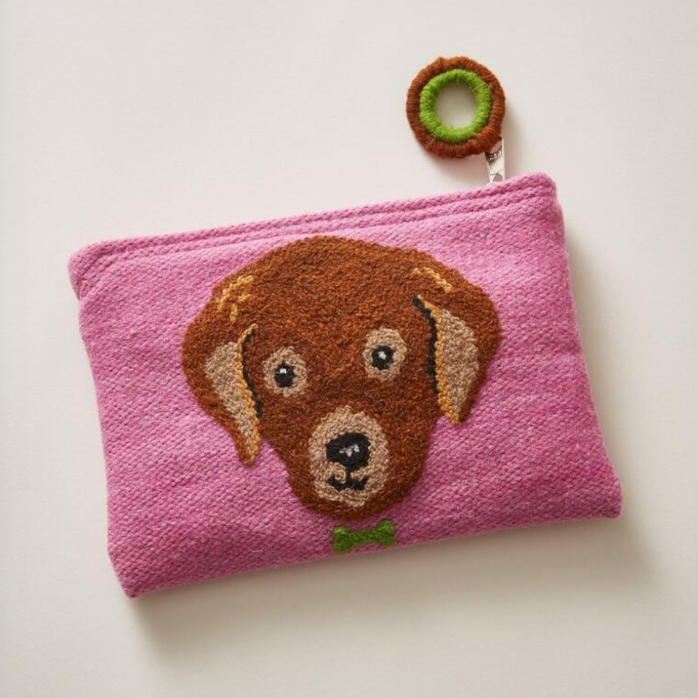 Jenny Krauss Animal Tales Wool Pouch